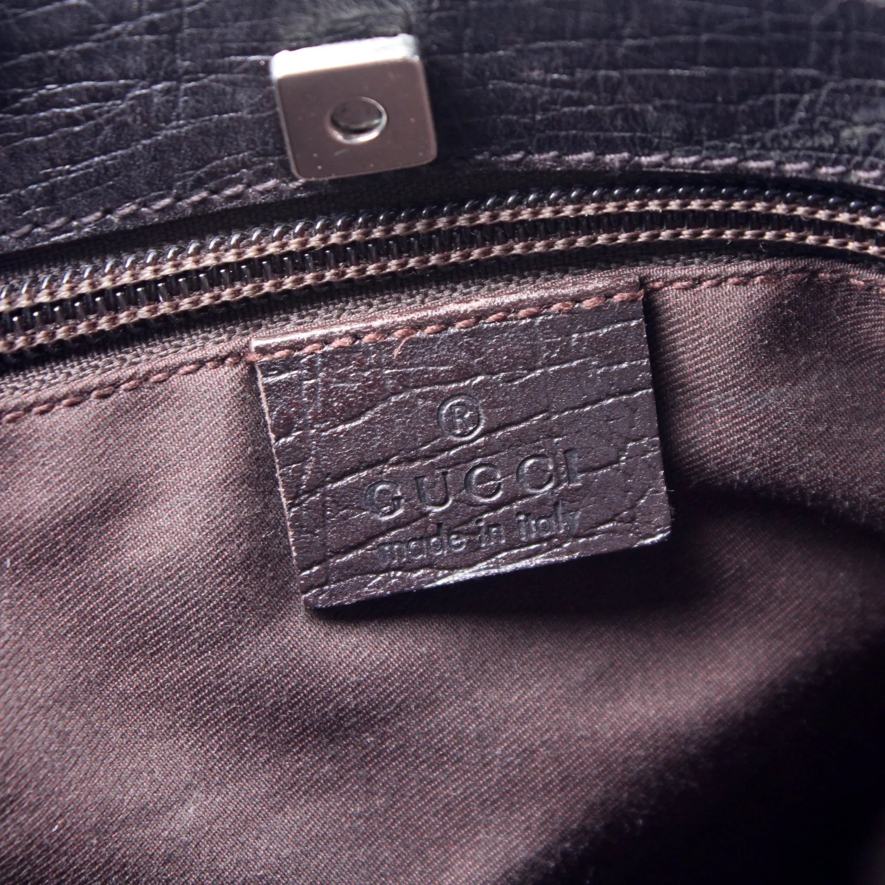 131258 GG Supreme Flat Tote