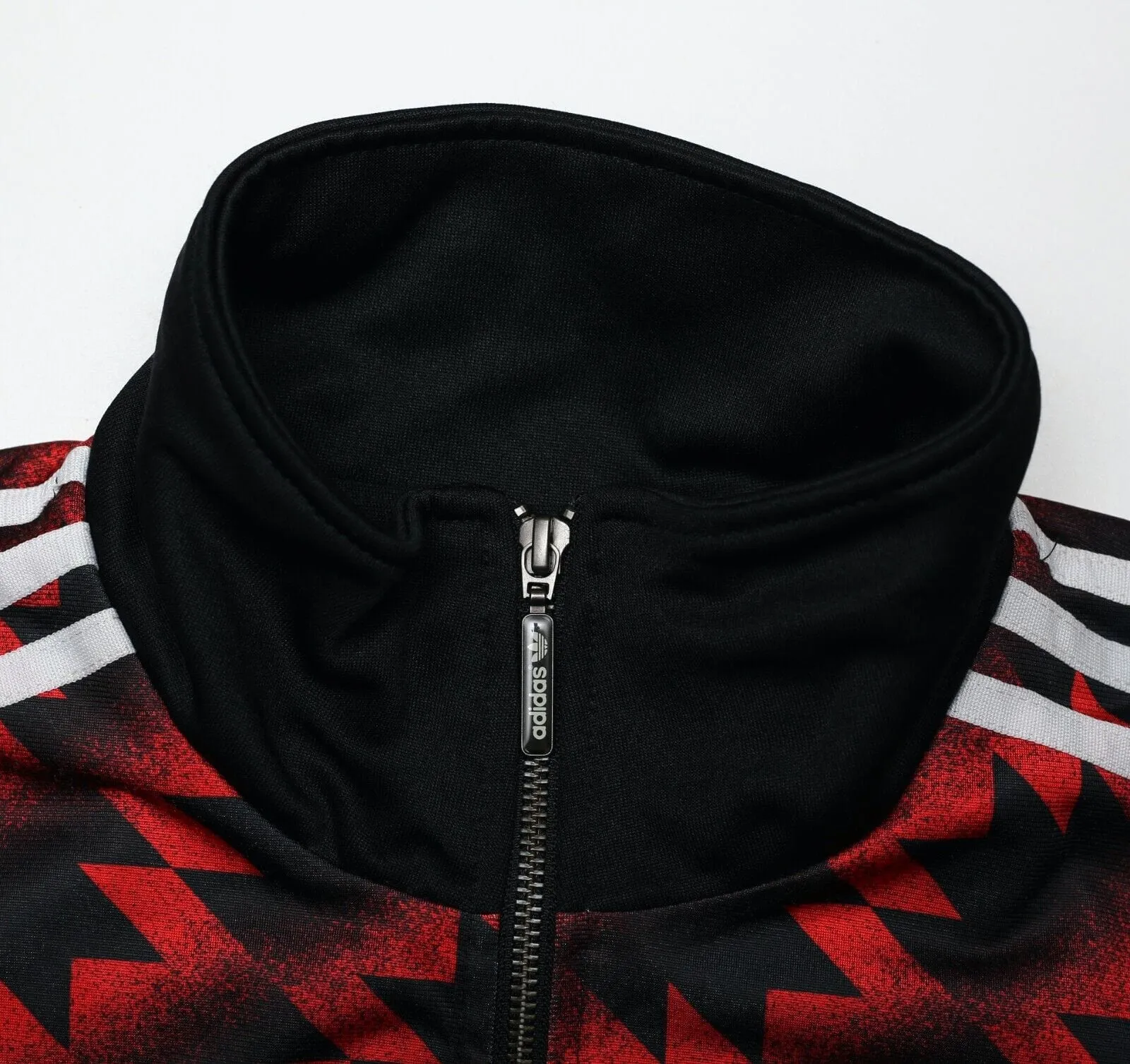 1990/92 Manchester United Vintage Retro adidas Originals Track Top (L)