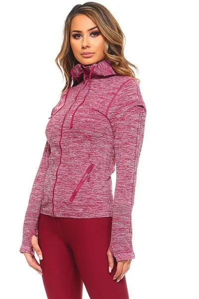 Active Space Dyed Performance Hoodie Jacket