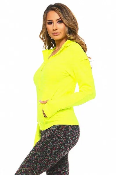 Active Space Dyed Performance Hoodie Jacket