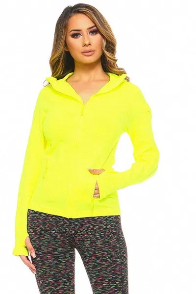 Active Space Dyed Performance Hoodie Jacket