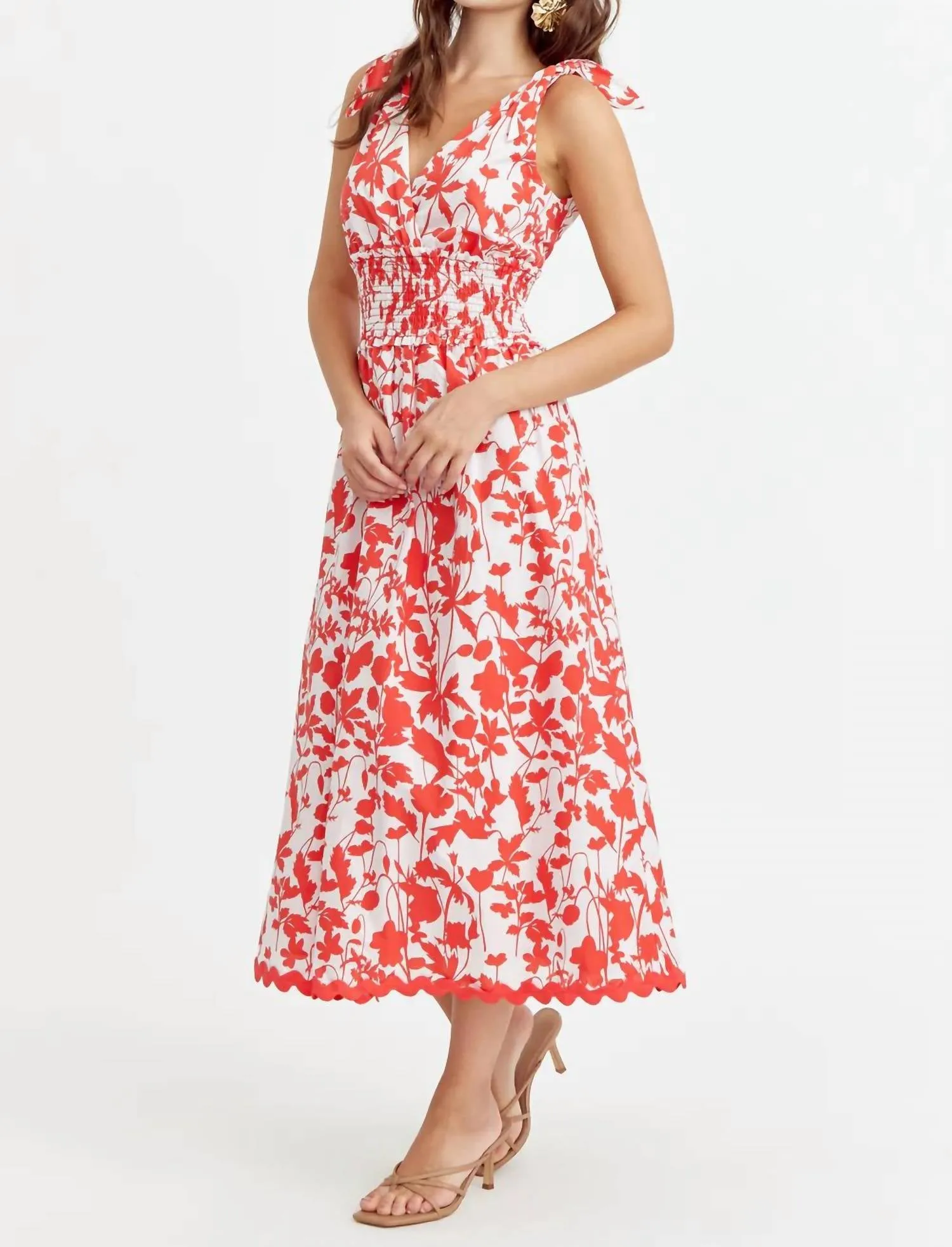 Adelyn Rae - Pami Shoulder Tie Dress