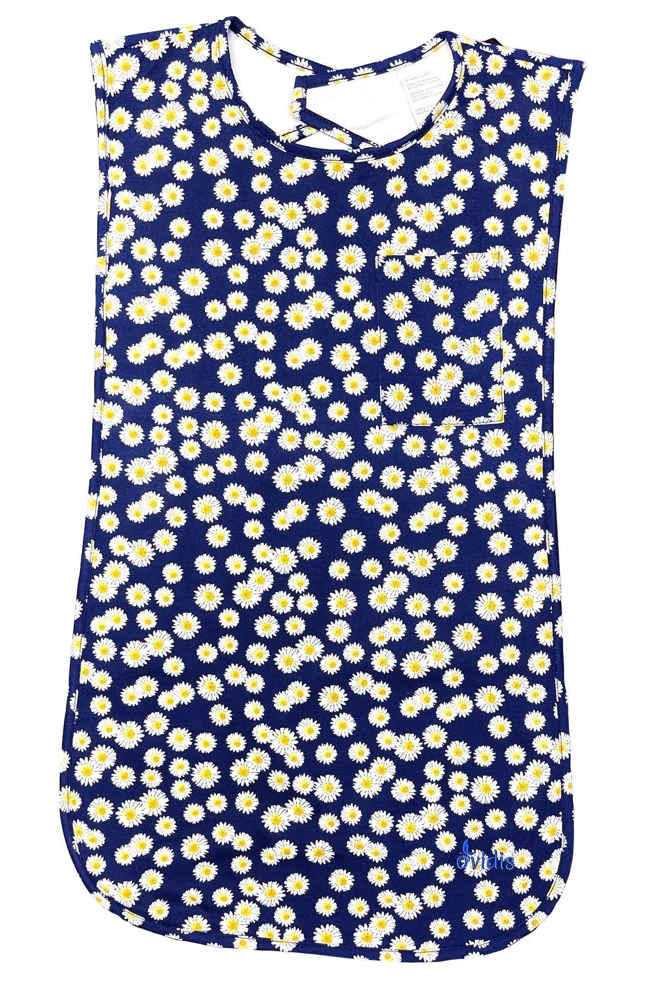 Adult Bib With Daisies