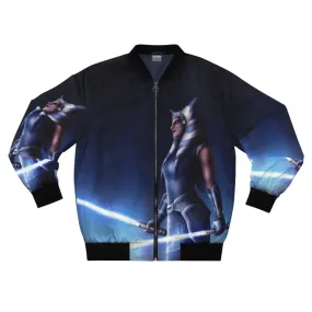 Ahsoka Inspired Star Wars Bomber Jacket