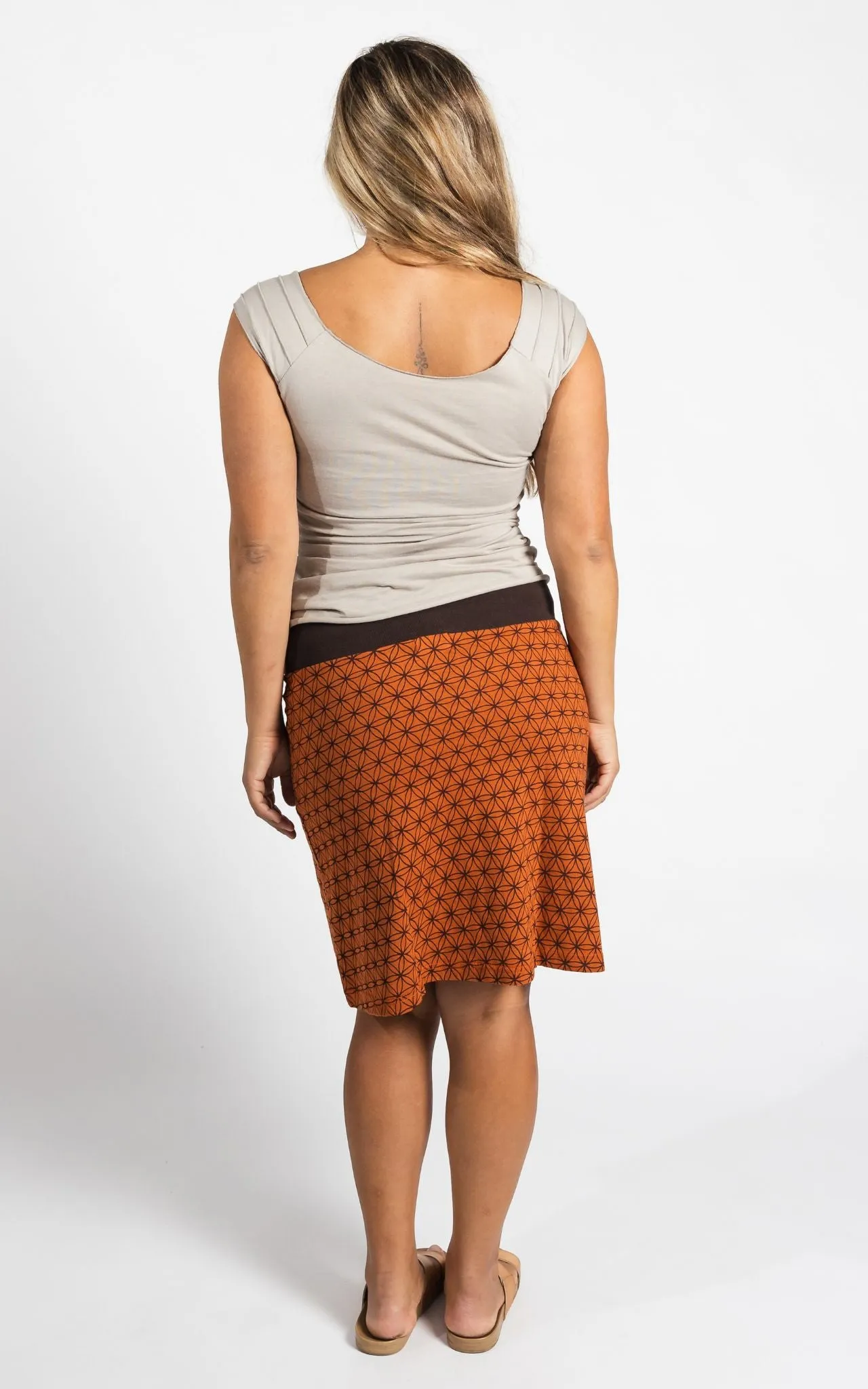 Anita Skirt - Burnt Orange