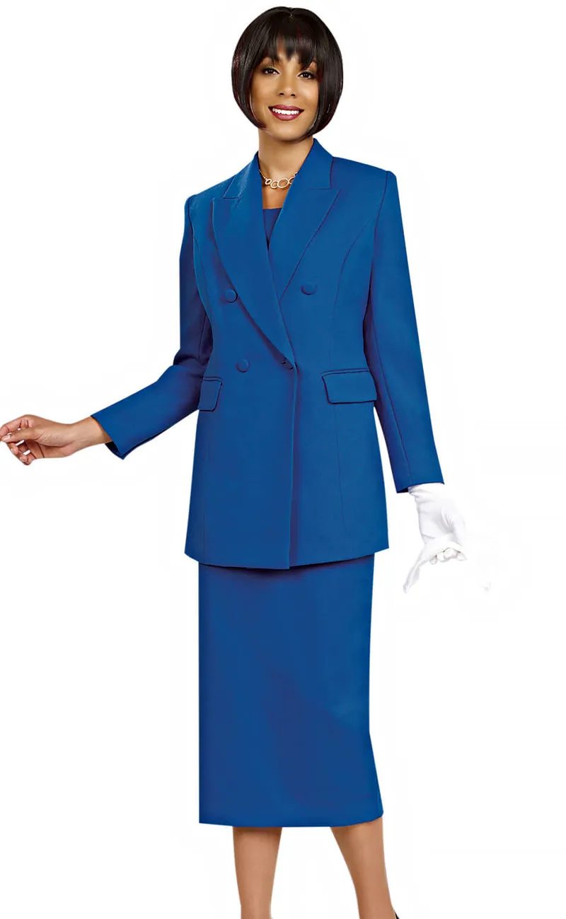 Ben Marc Usher Suit 2298C-Royal Blue