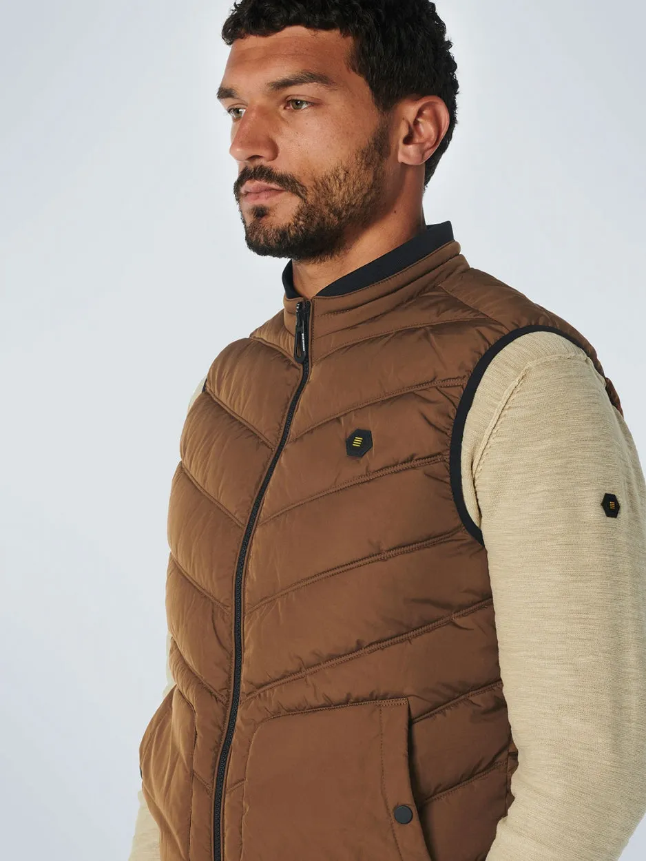 Bodywarmer Padded | Camel