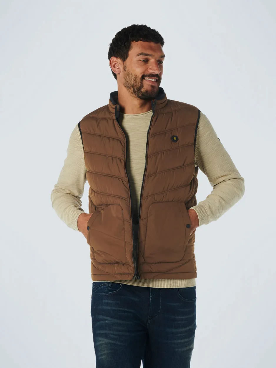 Bodywarmer Padded | Camel