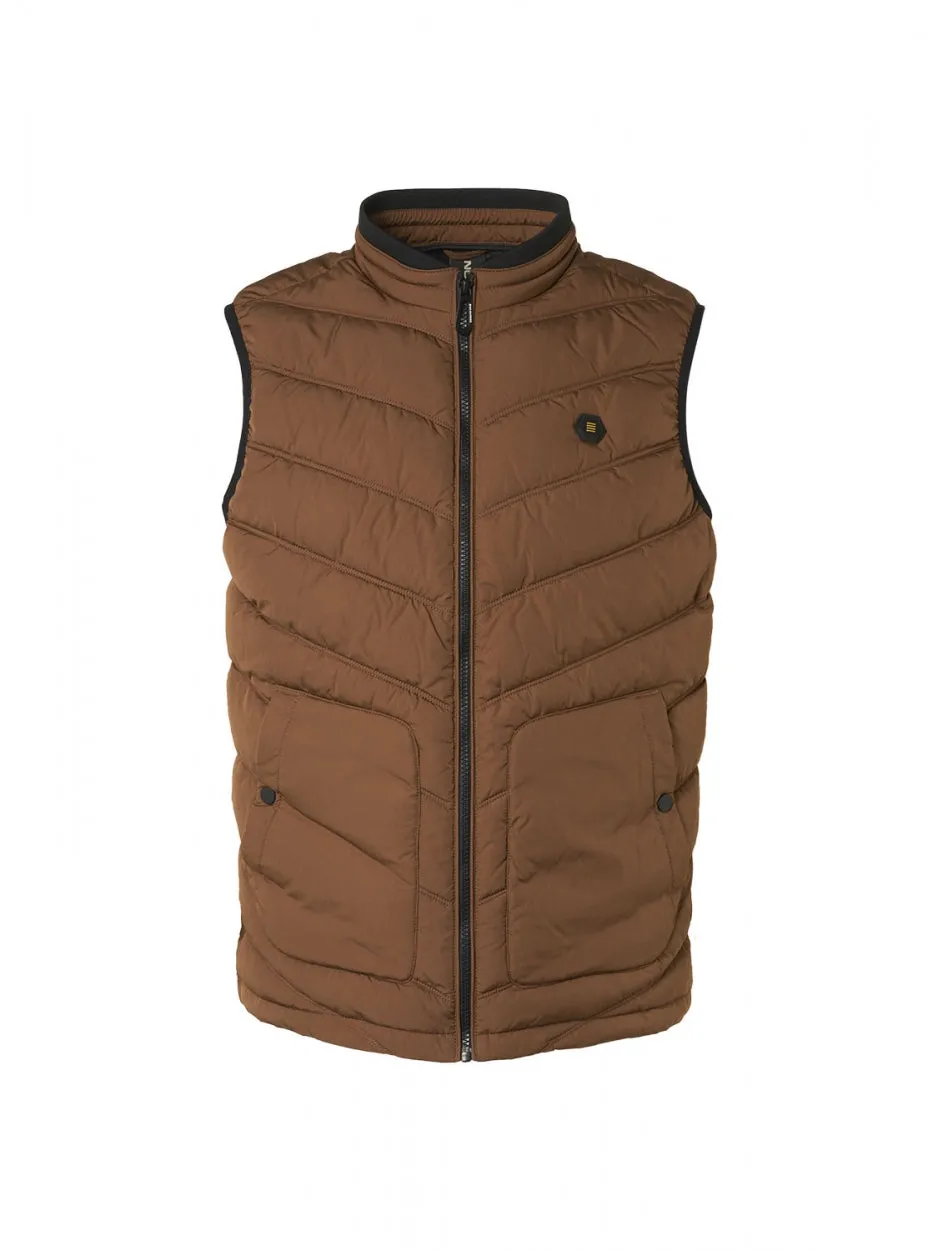 Bodywarmer Padded | Camel