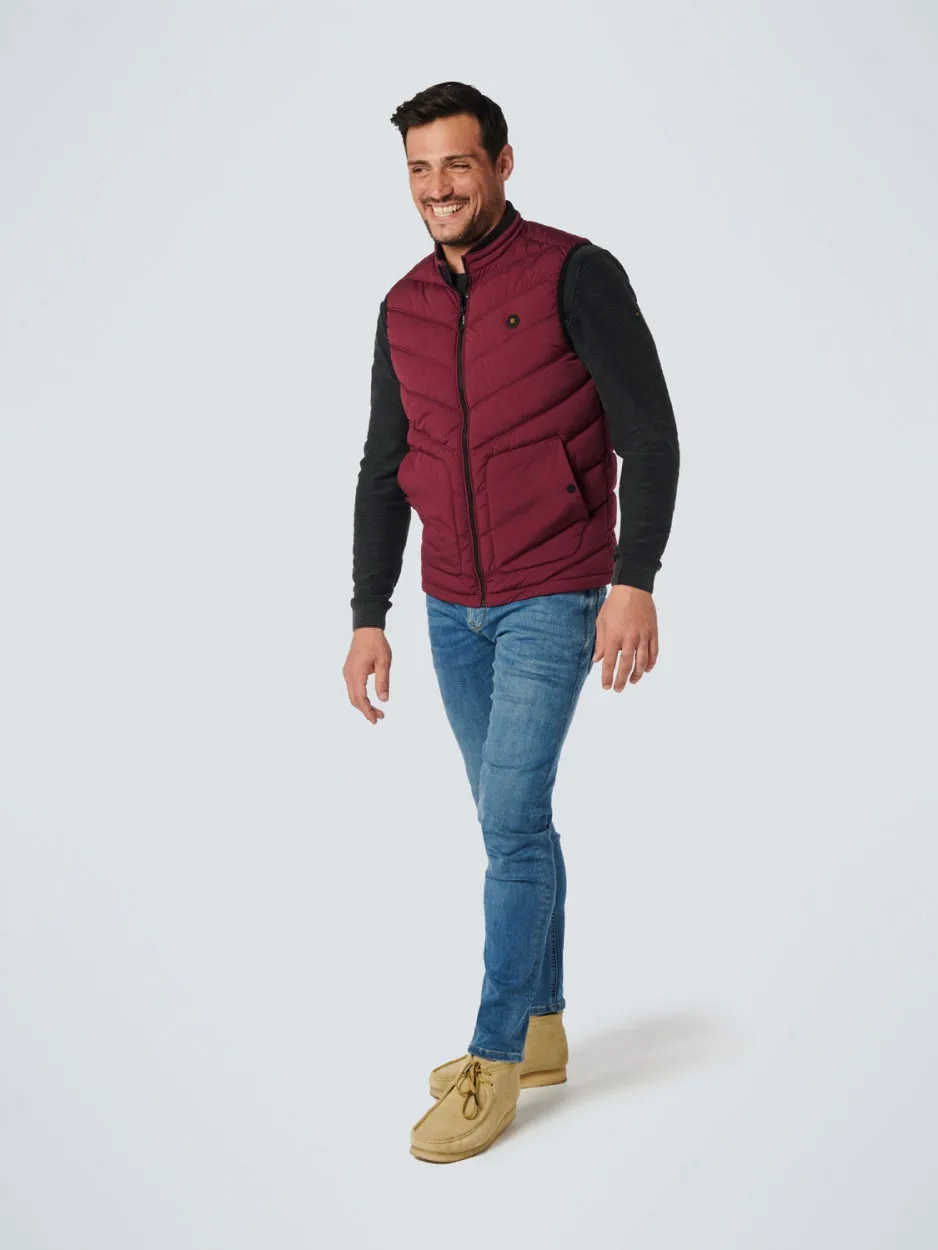 Bodywarmer Padded | Dark Red