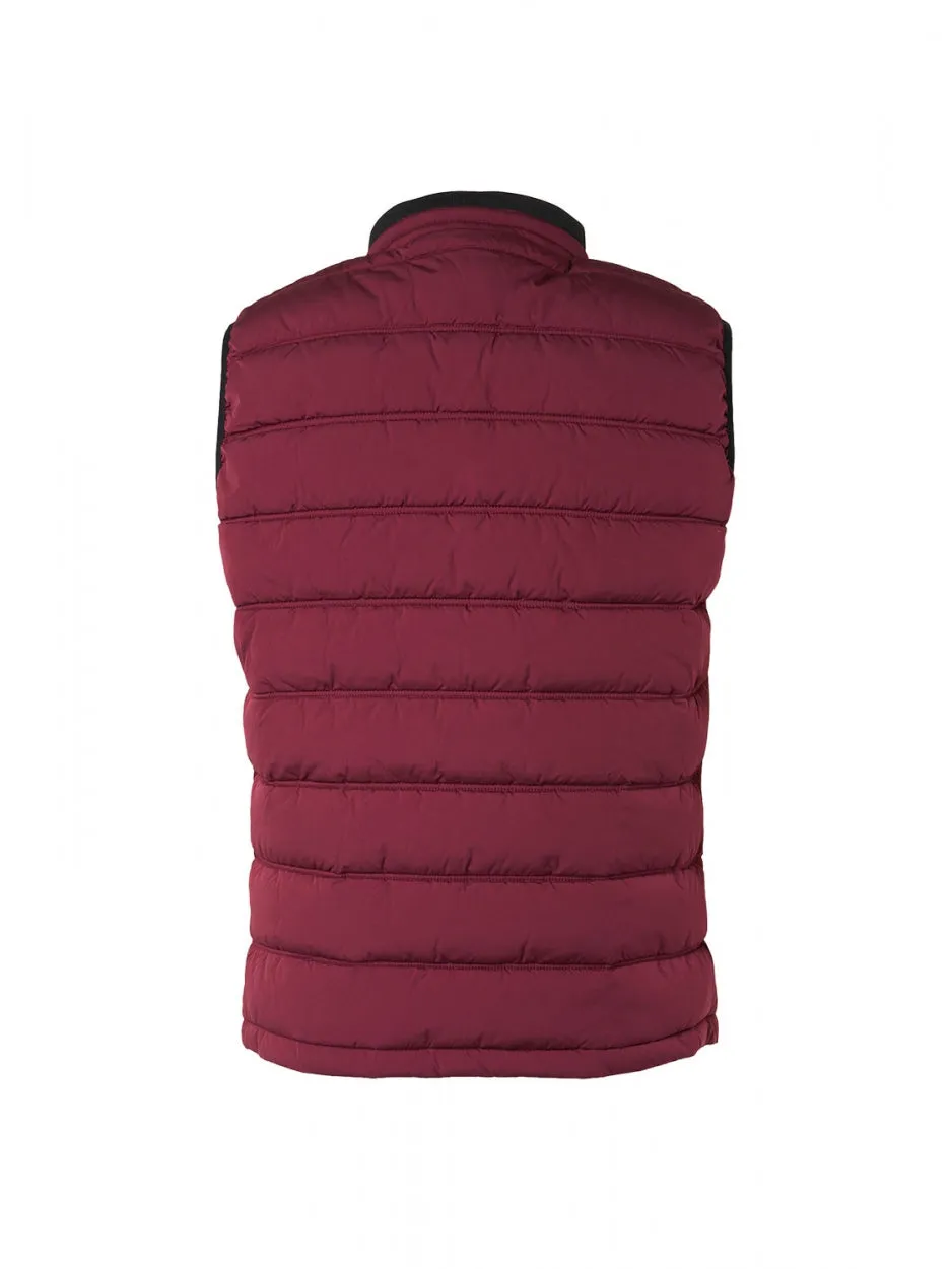 Bodywarmer Padded | Dark Red