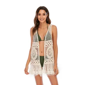 Bohemian Sheer Crochet Top