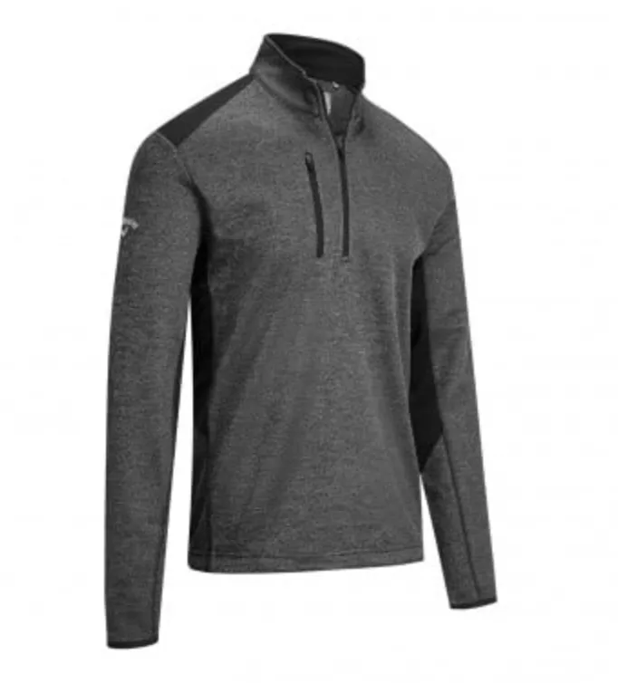 Callaway Dual Action Fleece 1/4 Zip Golf Sweater - CGKFA0L7