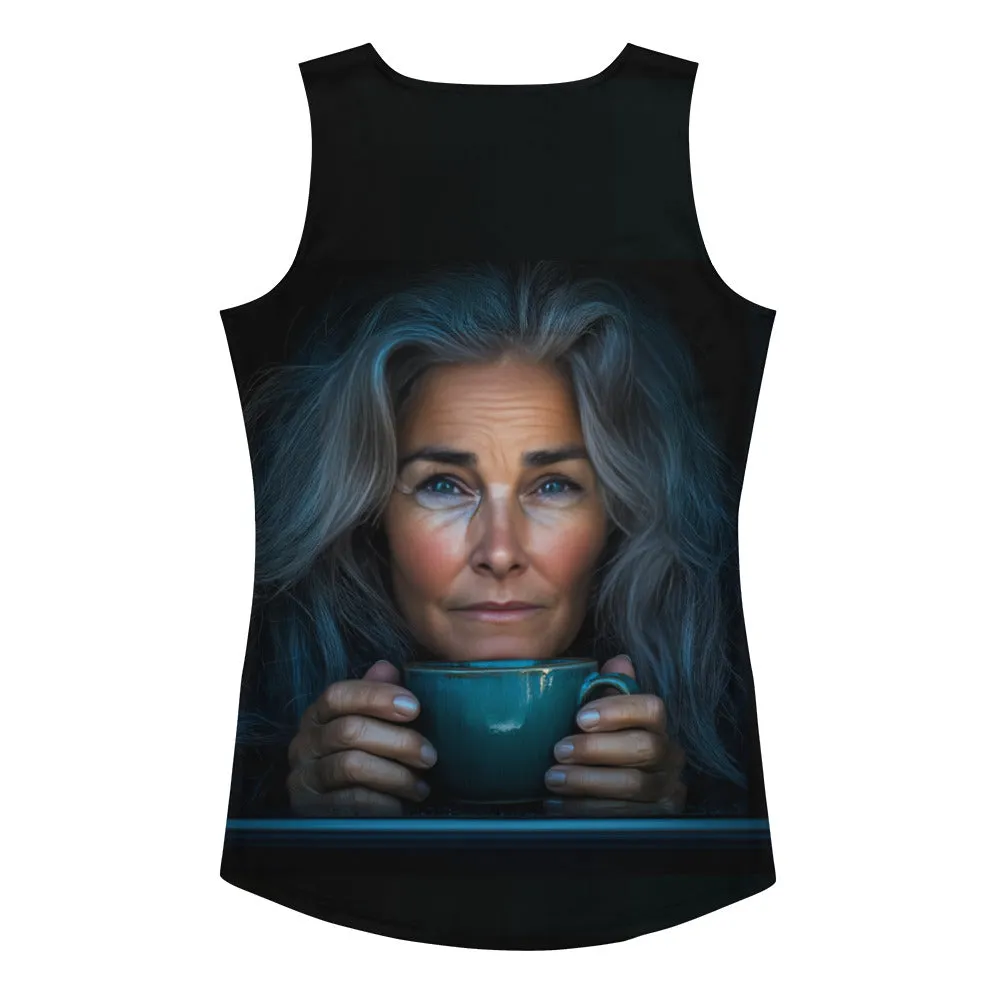 Charming Brew Sublimation Cut & Sew Tank Top