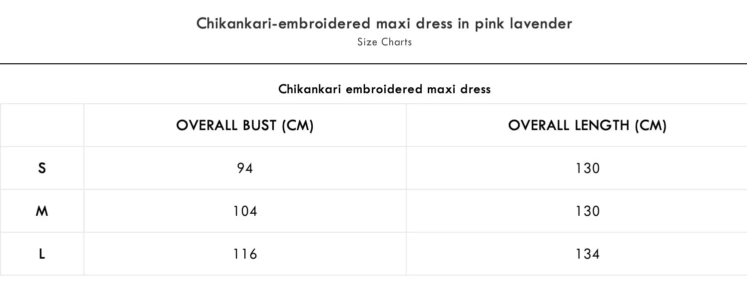 Chikankari-embroidered maxi dress in jasmine white