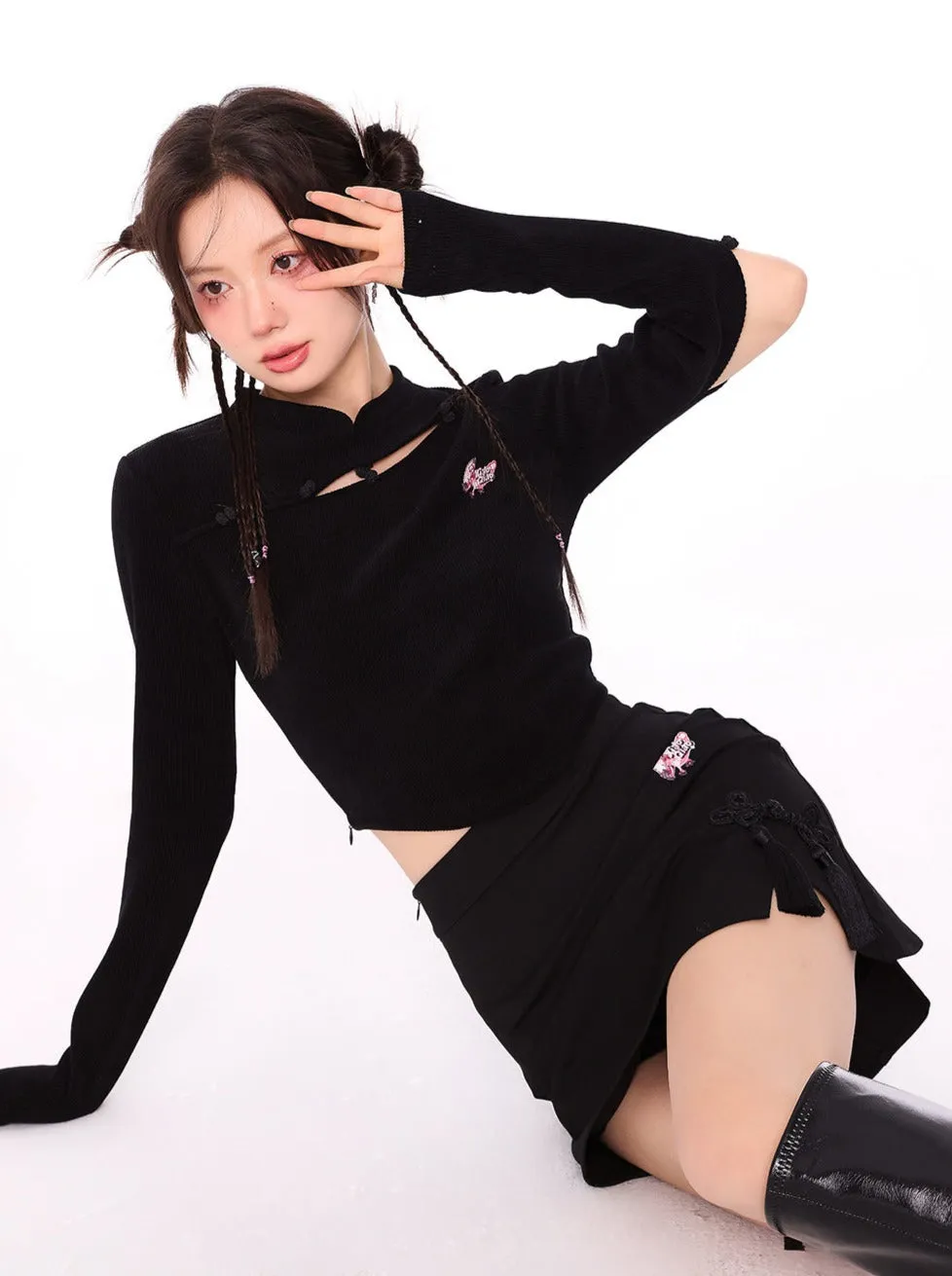 Chinese Short Tight Top