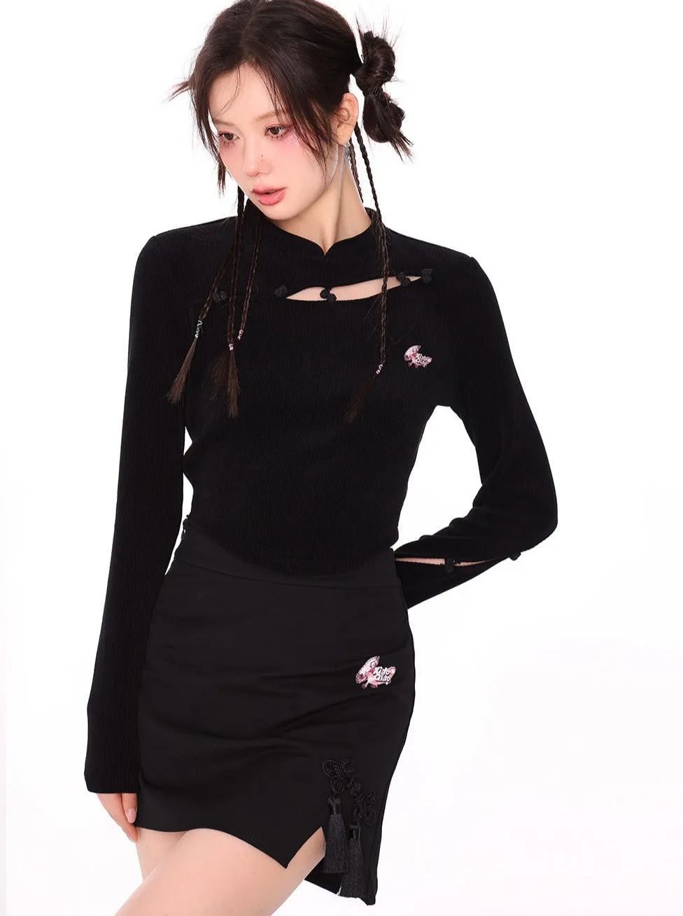 Chinese Short Tight Top