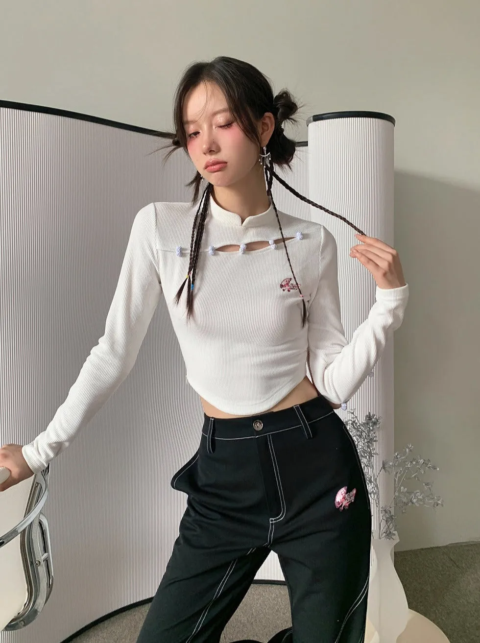 Chinese Short Tight Top