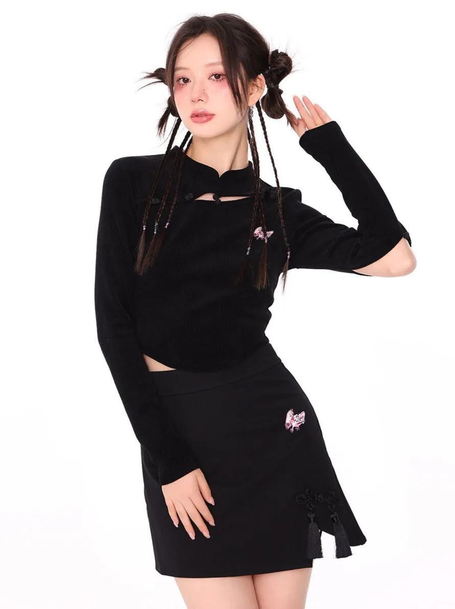 Chinese Short Tight Top