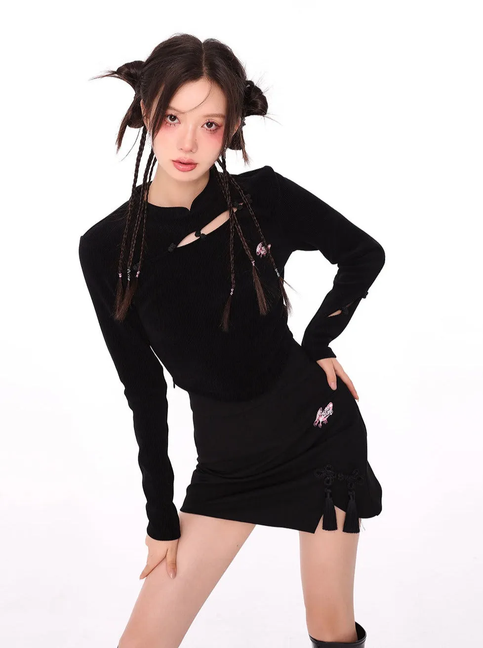 Chinese Short Tight Top