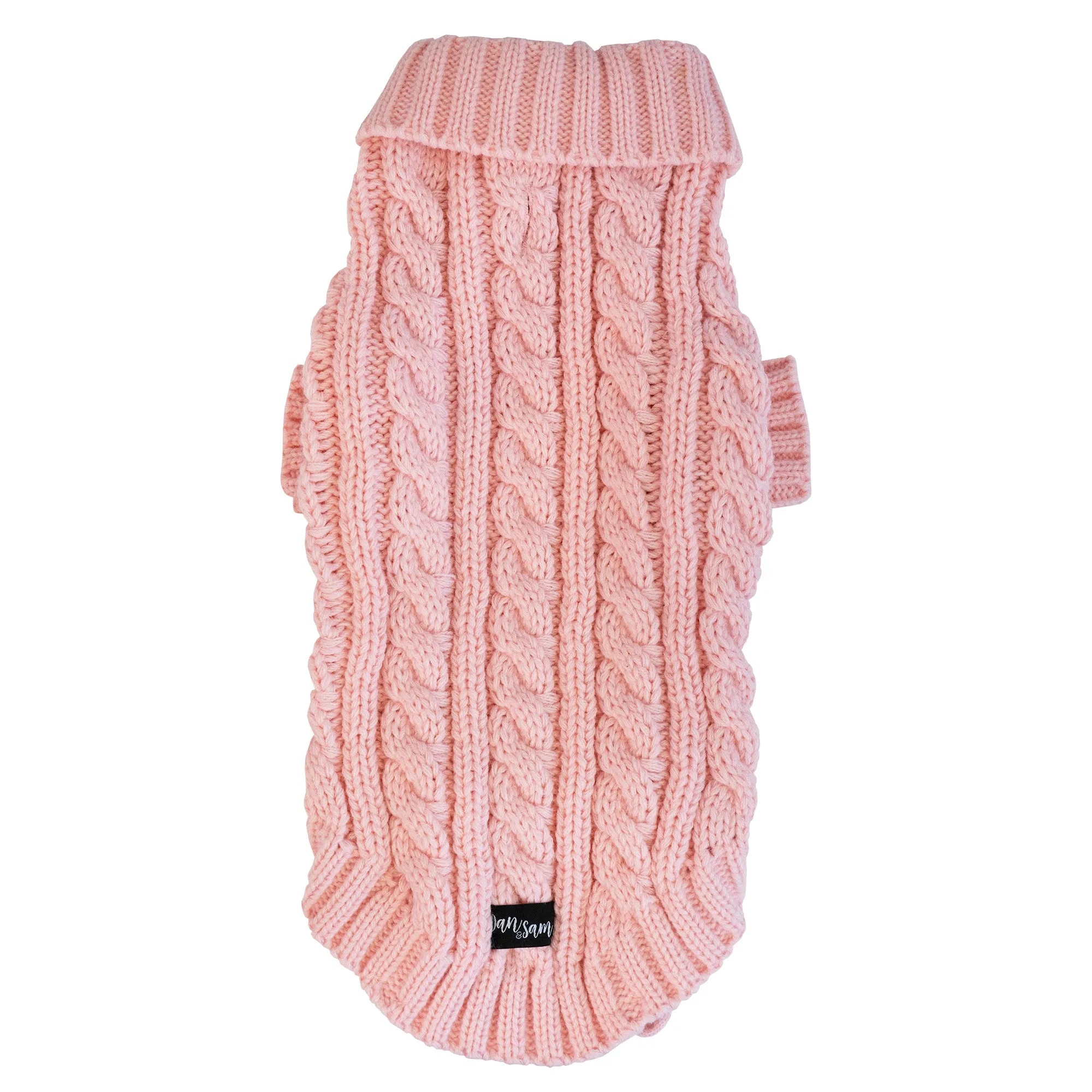 Dan & Sam - Knitted Sweater (Bubblegum Pink) - 45cm