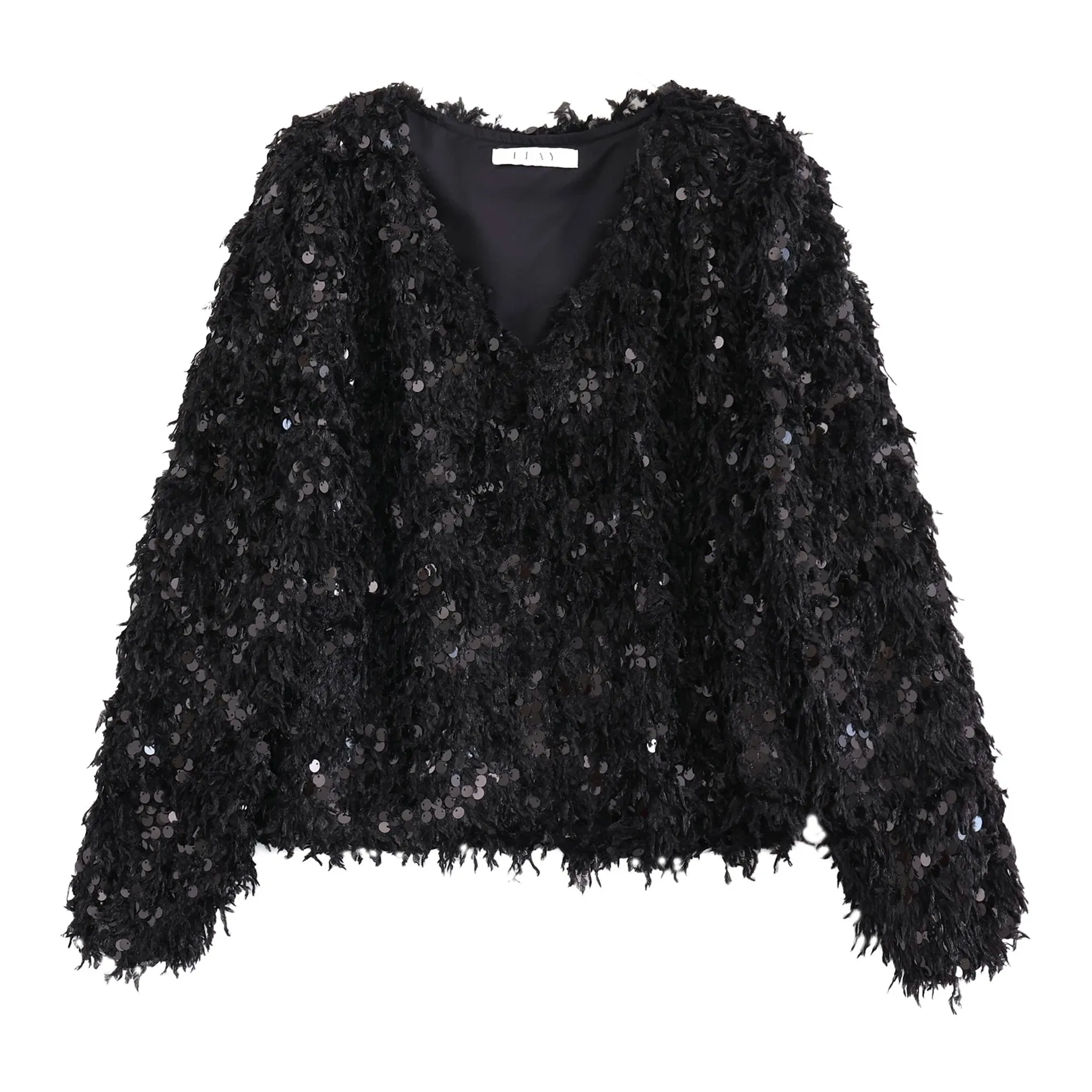 Elegant Enigma Sequin Jacket