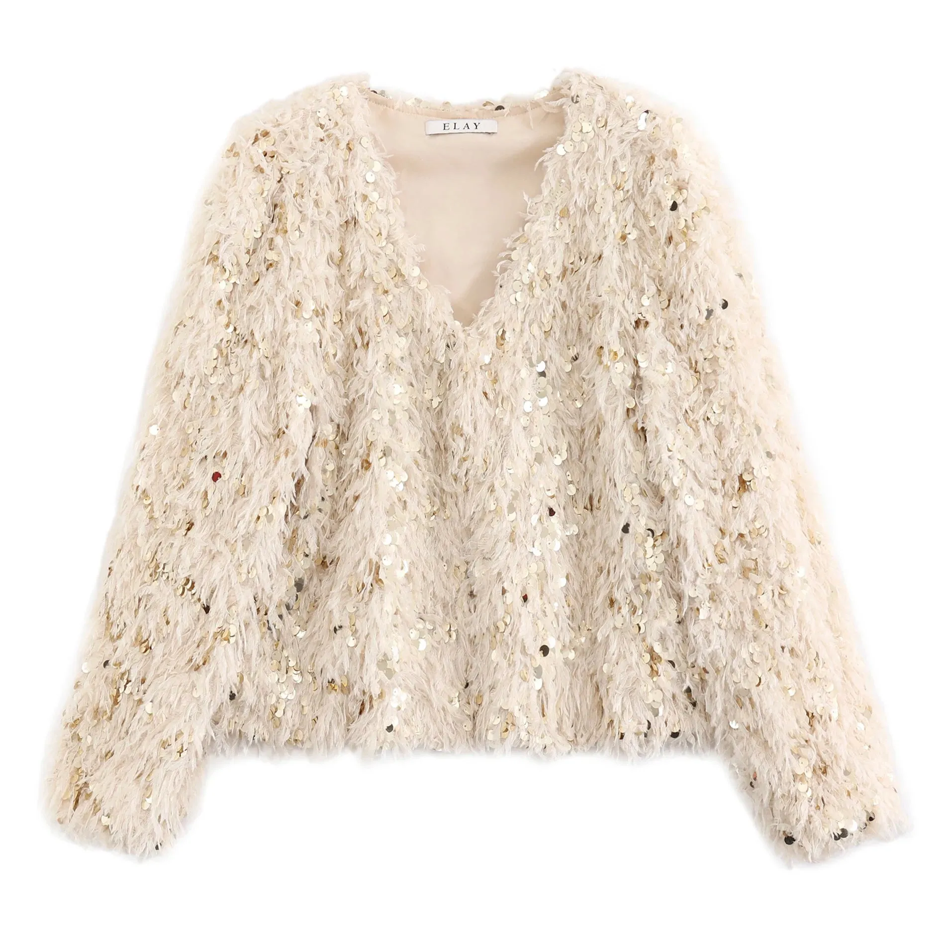 Elegant Enigma Sequin Jacket