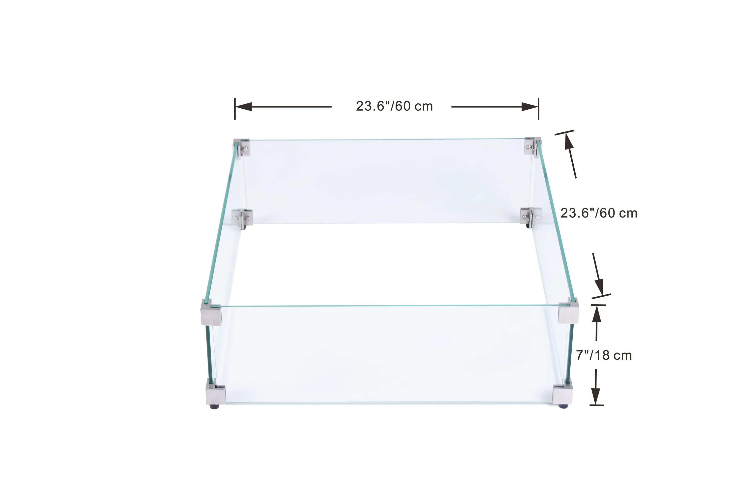 Elementi Plus OFG411SY Uluru Concrete Outdoor Fire Table