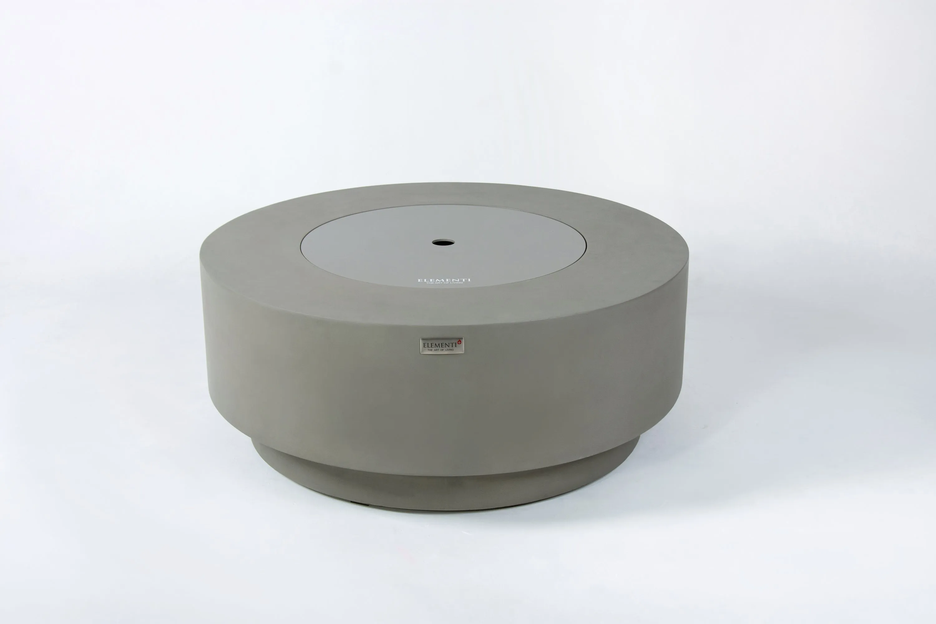 Elementi Plus OFG414LG Colosseo Concrete Outdoor Fire Table