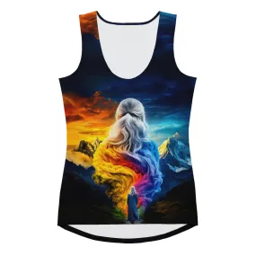 Empowered Renewal Path Sublimation Cut & Sew Tank Top