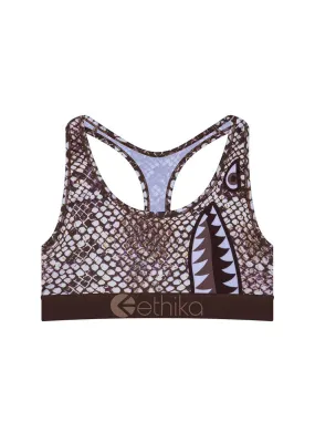 Ethika Bomber Python Goddess Girls Sports Bra