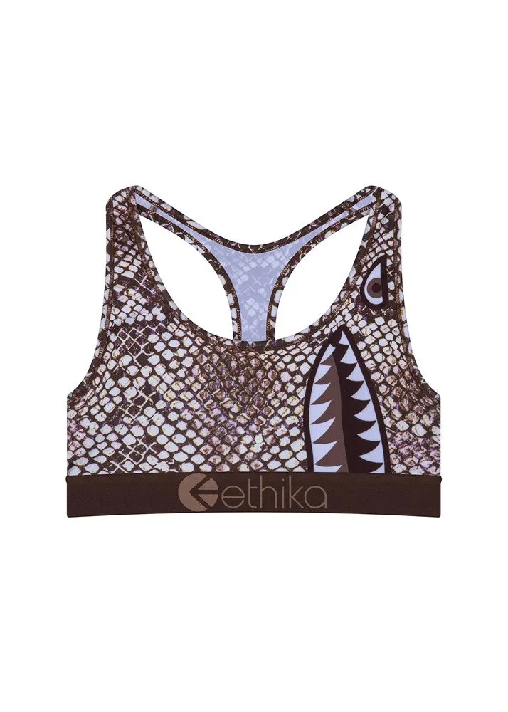 Ethika Bomber Python Goddess Girls Sports Bra