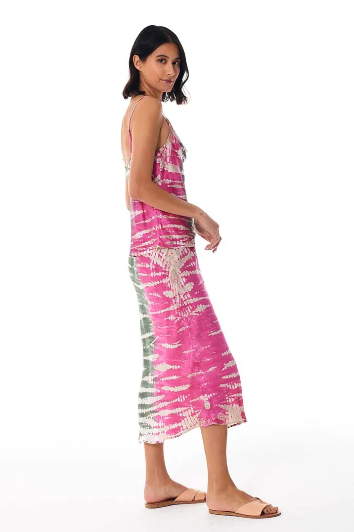 Felicity Skirt // Pink Flash Reef Wash
