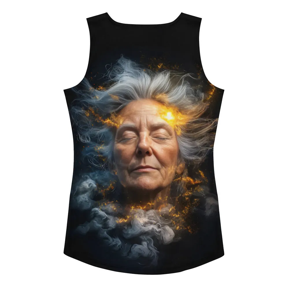 Fiery Beauty Sublimation Cut & Sew Tank Top
