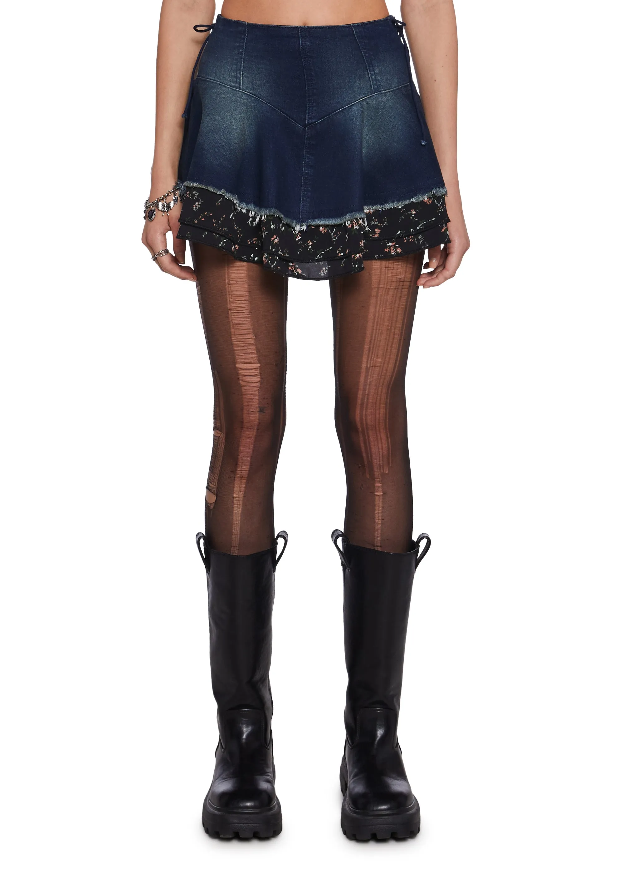 Free Spirit Edge Mini Skirt