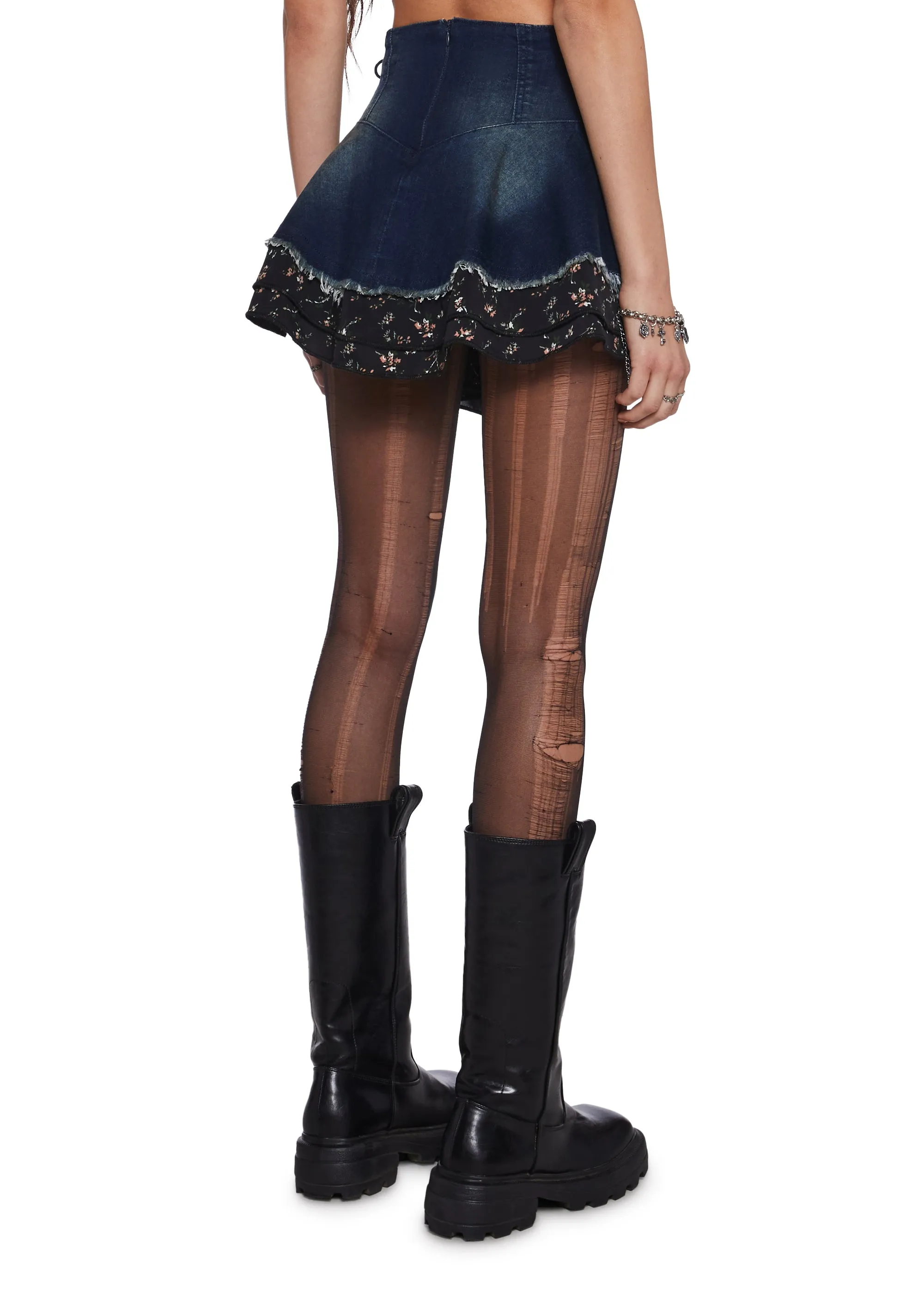 Free Spirit Edge Mini Skirt