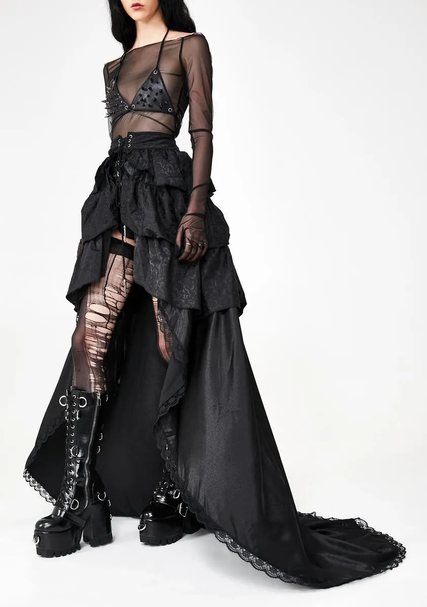 Gothic Palace Maxi Skirt