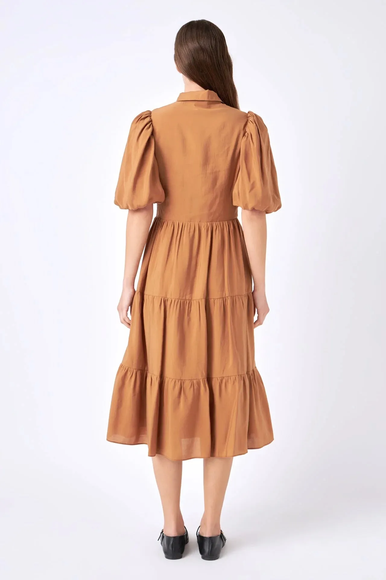 Graham Cracker Midi Dress - FINAL SALE