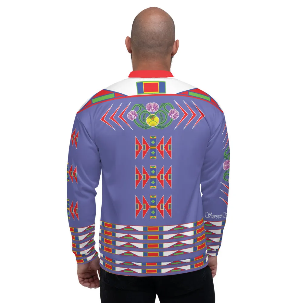 Gratitude Peri Bomber Jacket