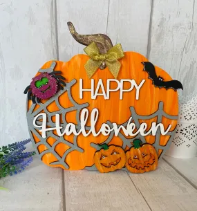 Happy Halloween Pumpkin Decoration
