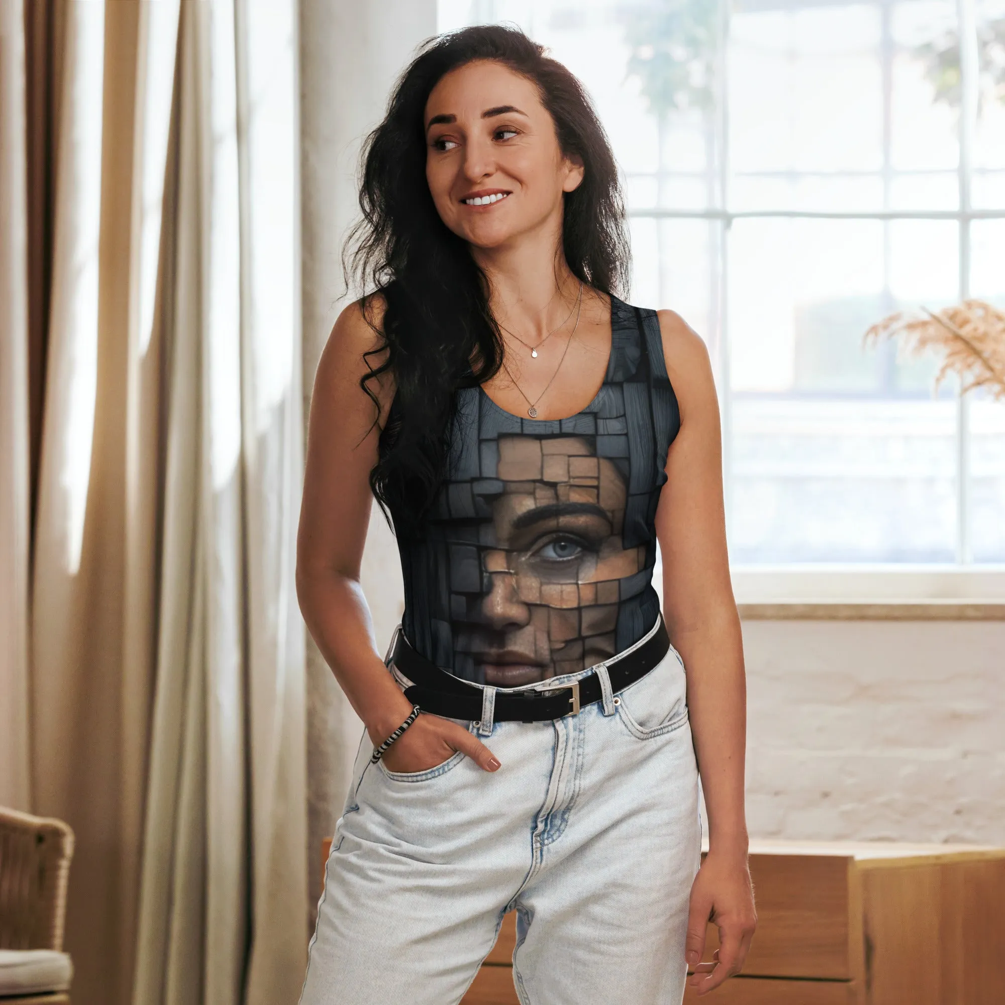 Hidden Strength Sublimation Cut & Sew Tank Top