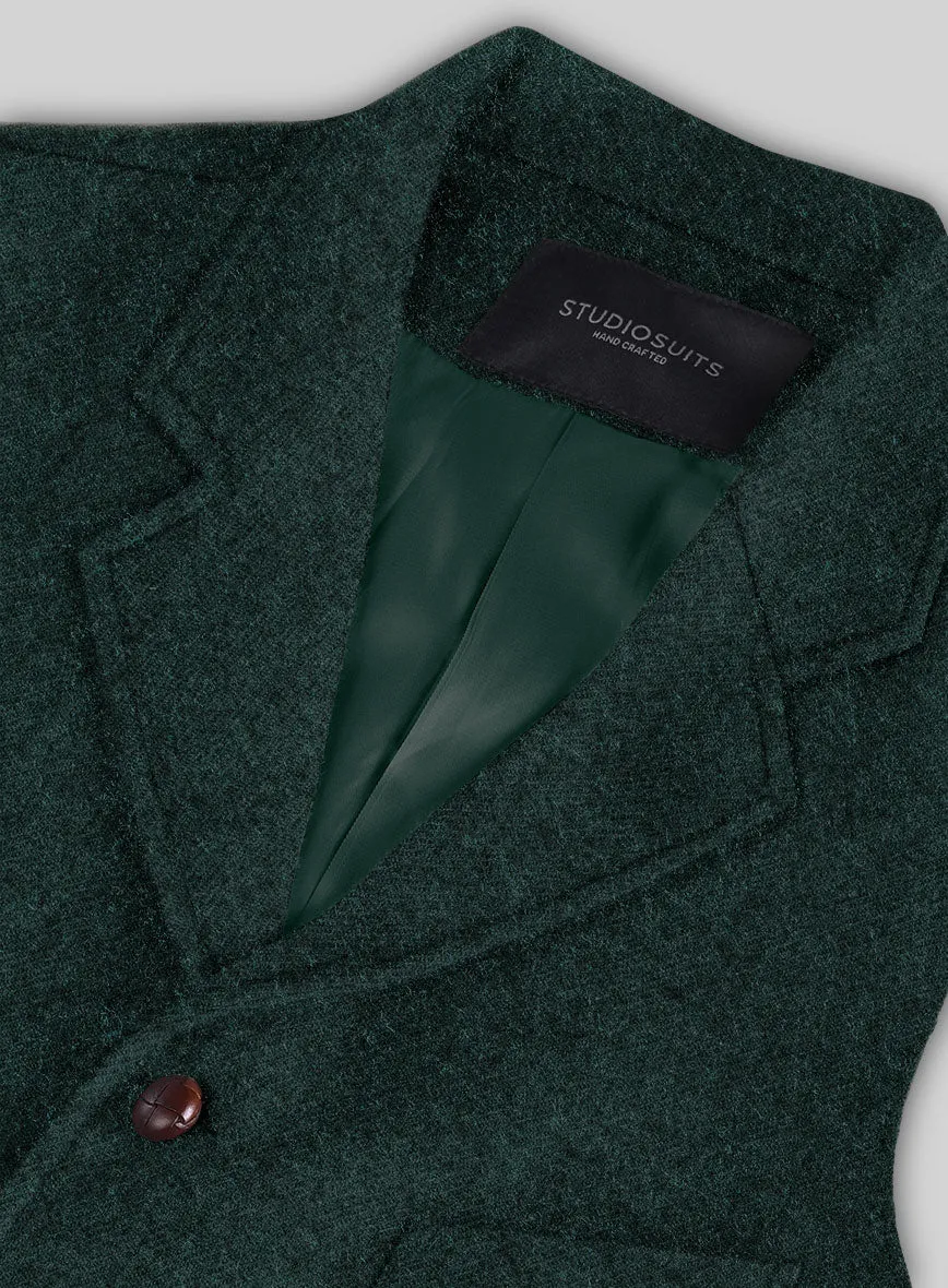 Highlander Melange Green Tweed Hunting Vest