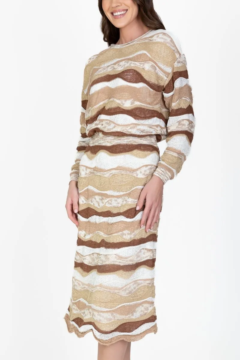 HOLLY SKIRT (BROWN)
