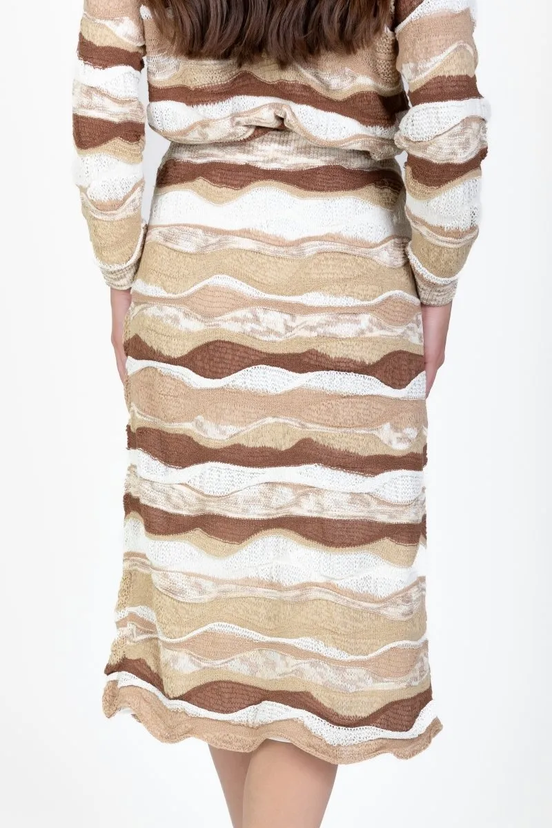 HOLLY SKIRT (BROWN)