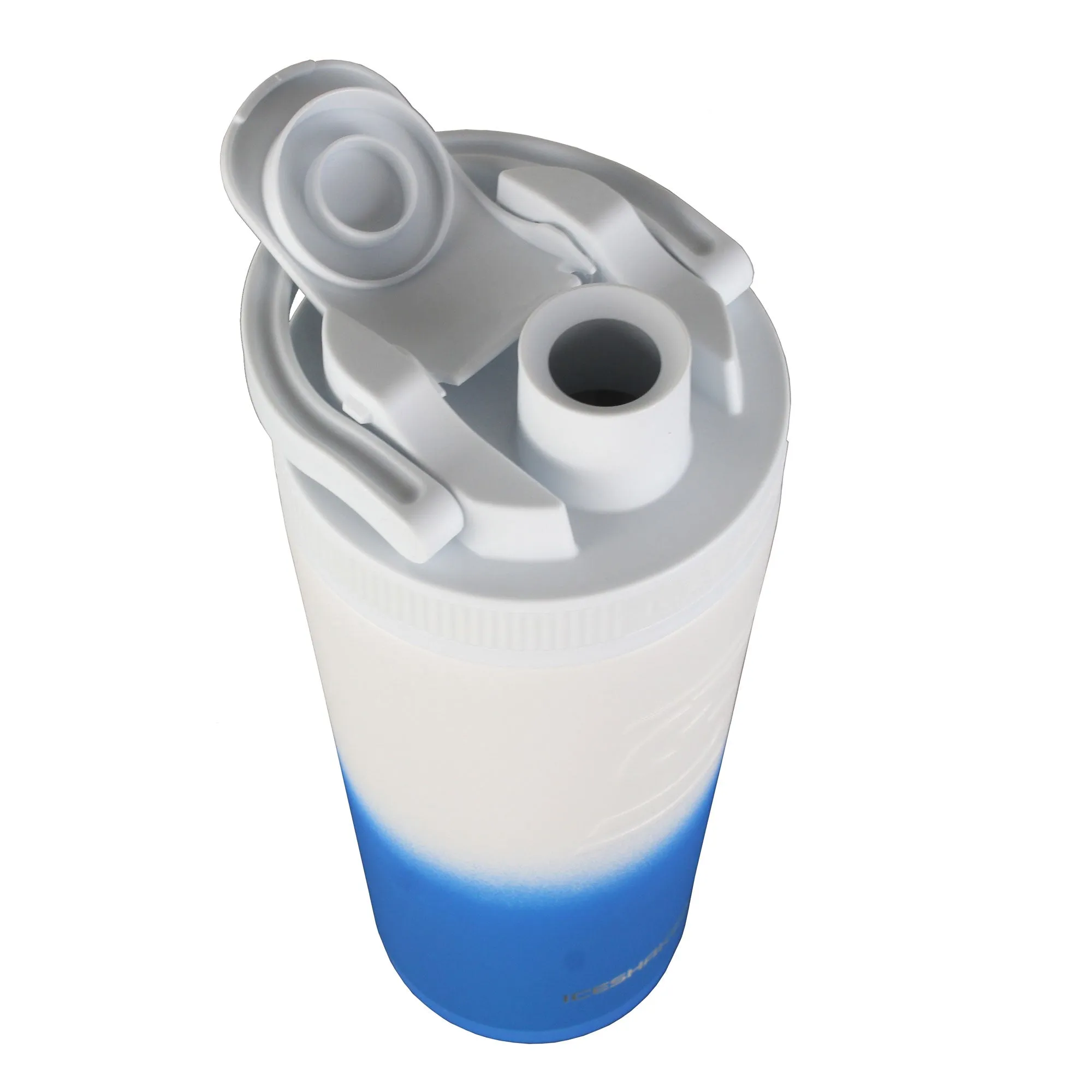 Ice Shaker Ombre Series 26oz Shaker Bottle - Royal White Ombre