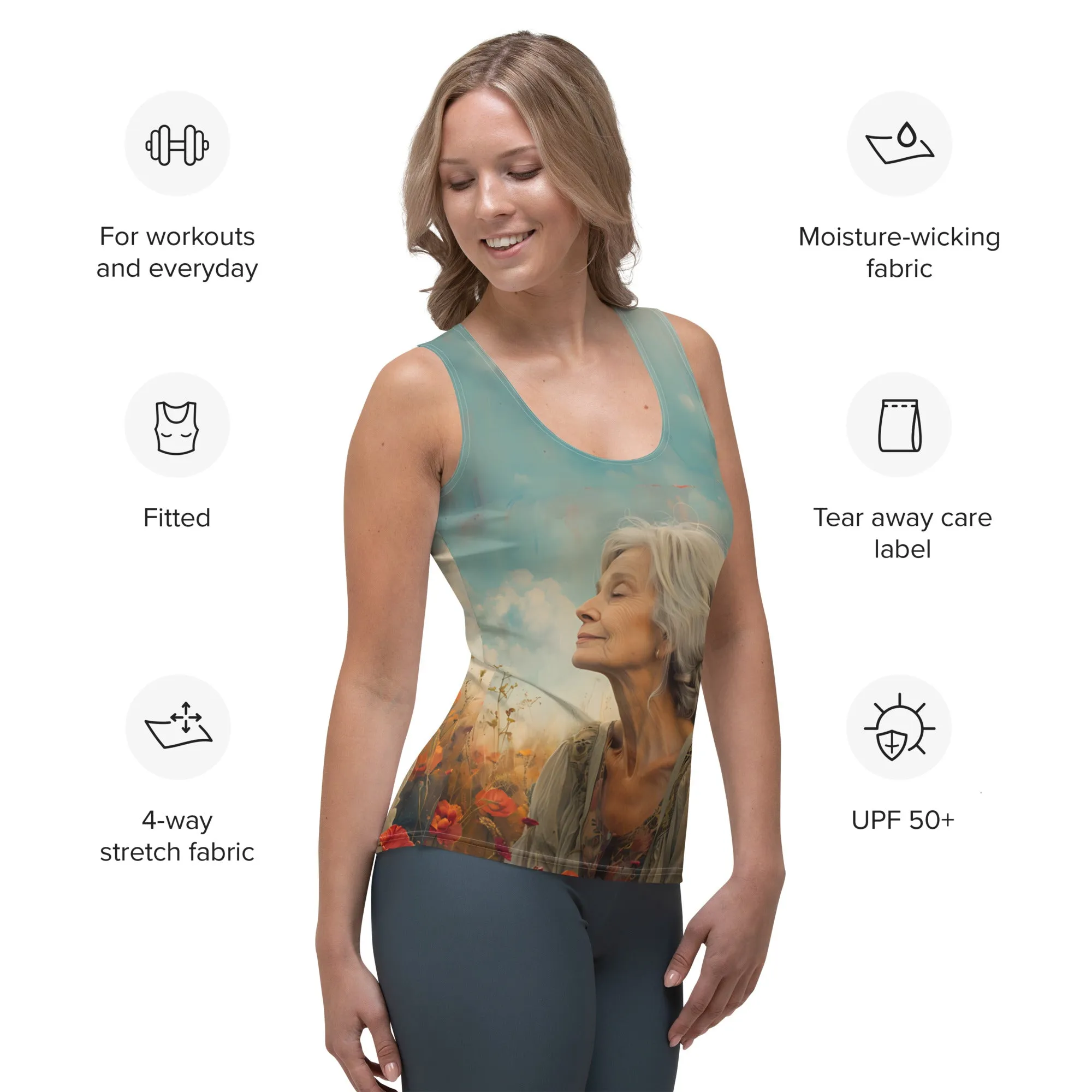 Inner Serenity Sublimation Cut & Sew Tank Top
