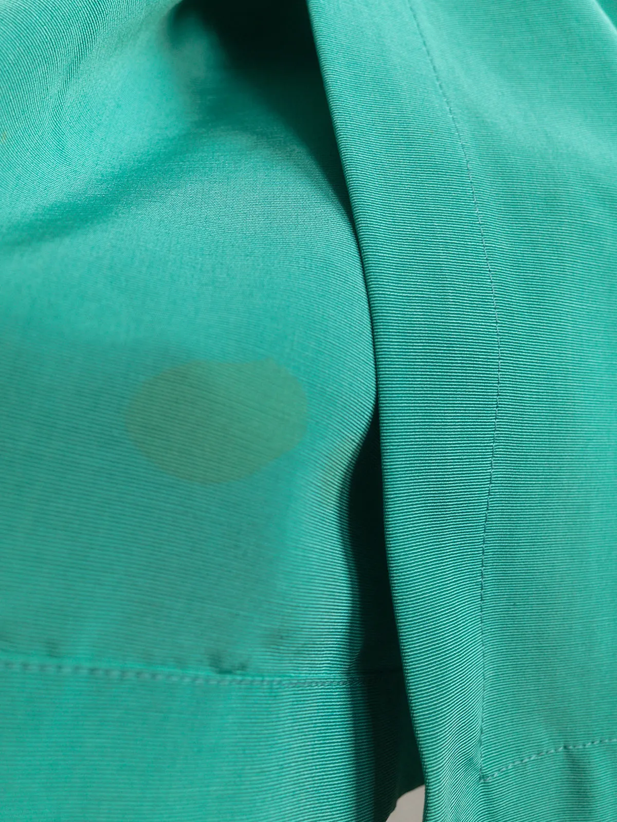 Jasper Conran 1980s teal grosgrain skirt suit - womens 8 6