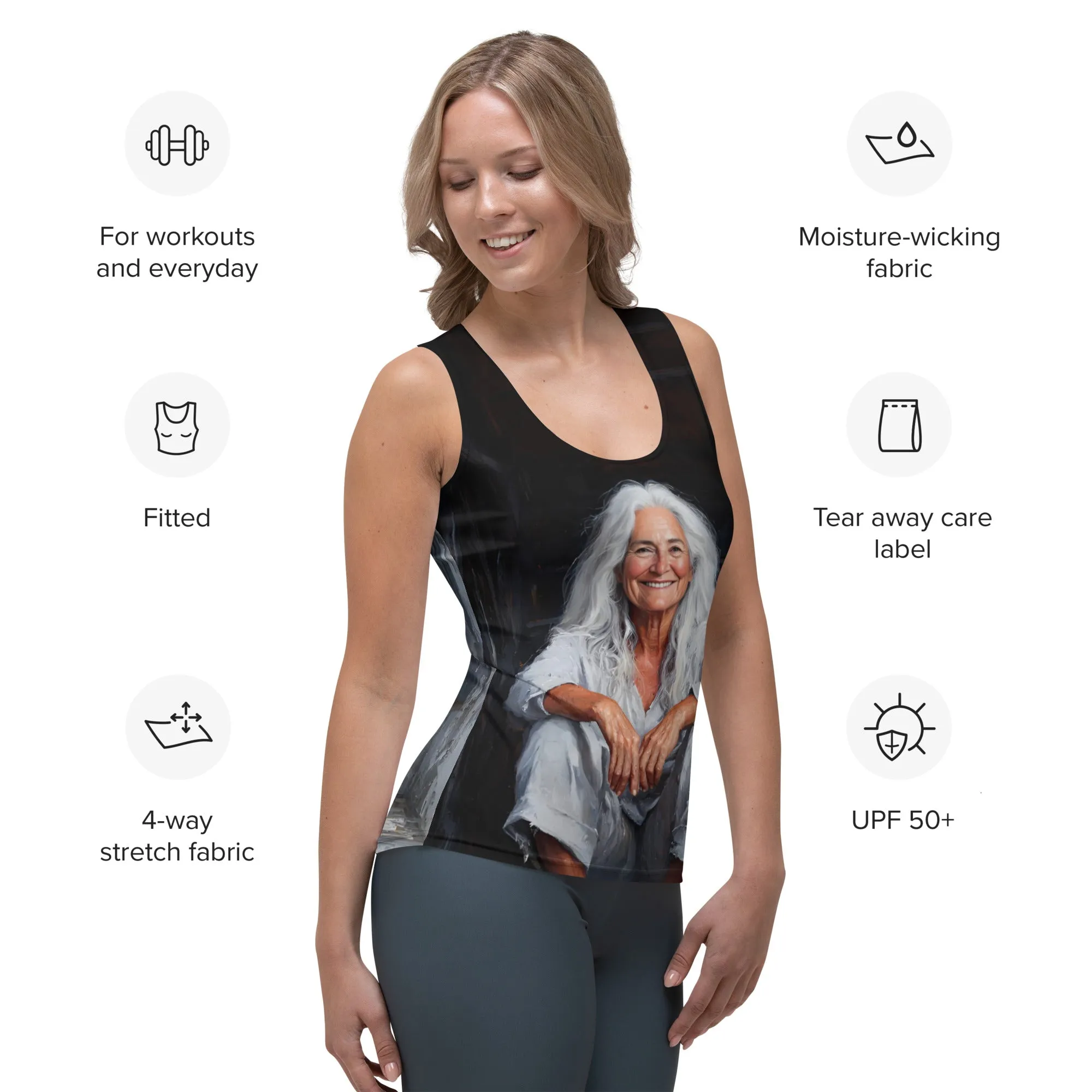 Joyful Sorrow Sublimation Cut & Sew Tank Top