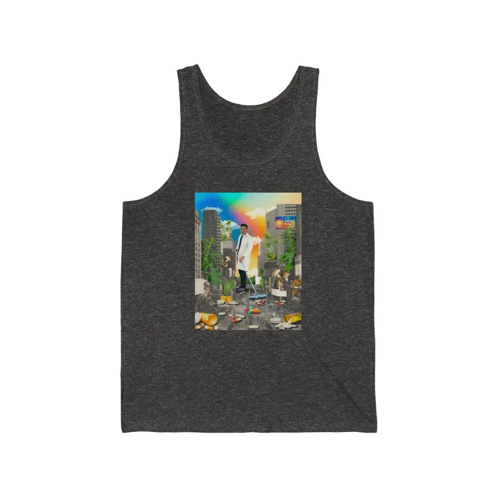 KCC Unisex Jersey Tank Top / CANNABIS HEALS
