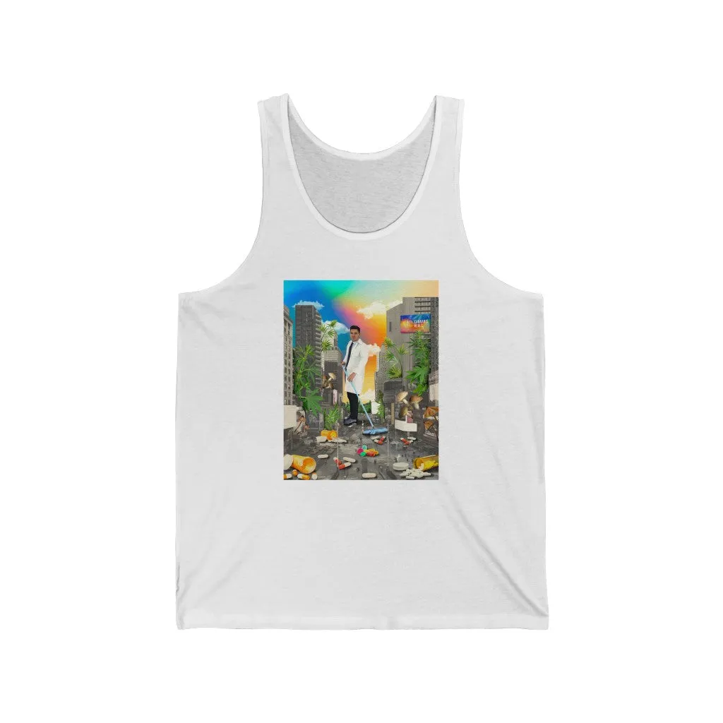 KCC Unisex Jersey Tank Top / CANNABIS HEALS